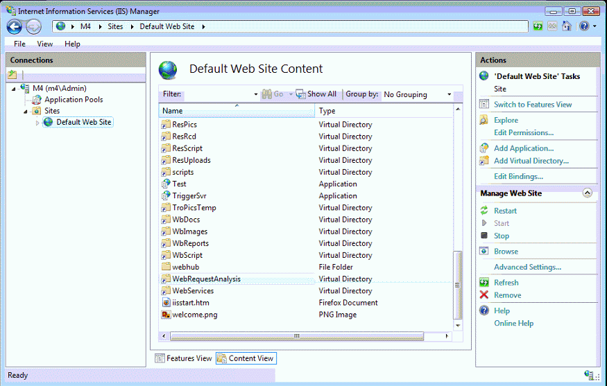 WebRequestAnalysis virtual path